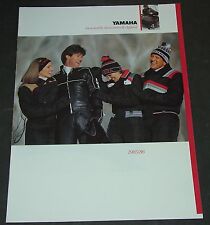 1985/1986 YAMAHA SNOWMOBILE