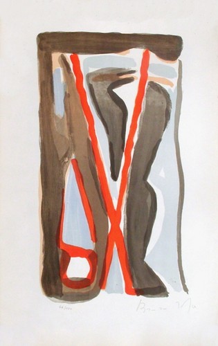 Bram van velde lithographie - velde,
