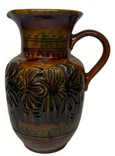 Rare Vase Ansé Décor Floral