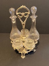 Serviteur de table - Huile et vinaigre