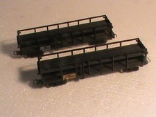 lot 2 wagons porte-autos HO