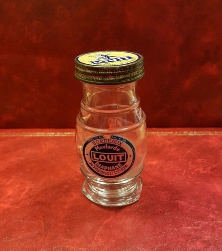 Ancien pot moutarde louit - -,