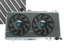 Aluminium Radiateur+Fans Pour TOYOTA Celica GT4 ST185 3S-GTE 3SGTE 1990-1994 MT