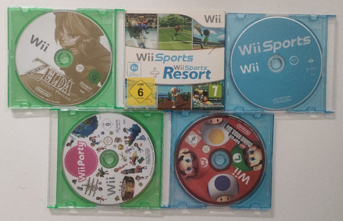 Lot jeux wii testés - lot,
