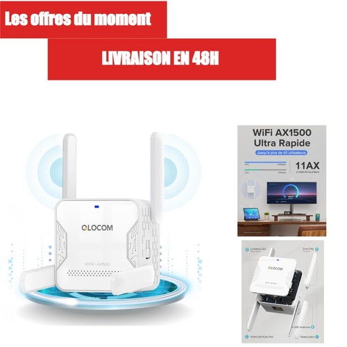 Répéteur wifi ax1500mbps - 6,
