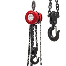 Palan à chaîne 2000kg 2t 3m Poulie à chaîne Câble Bowden Grue Atelier Forestier