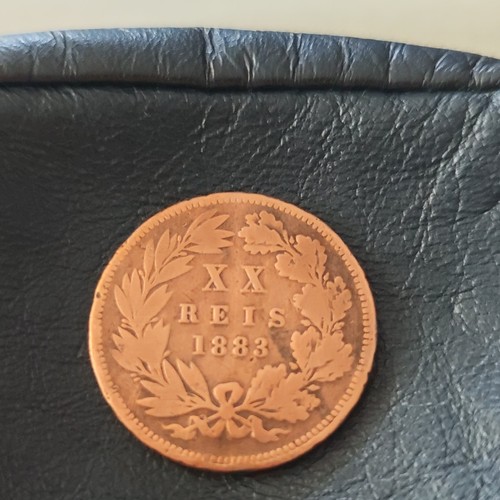 Portugal reis 1883 bronze - portugal,