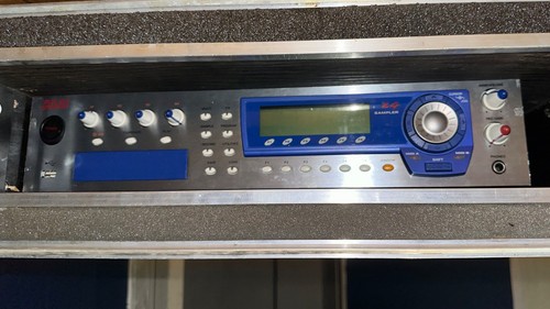 Akai sampler rack w road - sampler,
