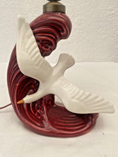 Lampe fin ART DECO mouette