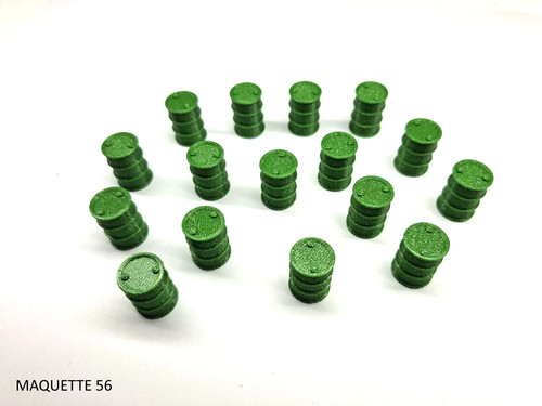 Lot fûts verts - lot,