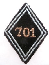 Losange tissu 1945 Patch 701°