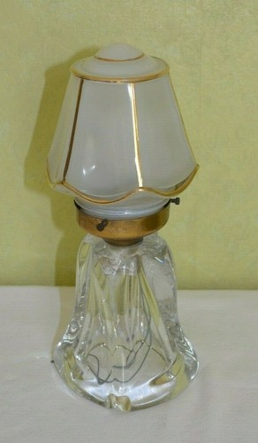 Lampe chevet cristal daum - de,