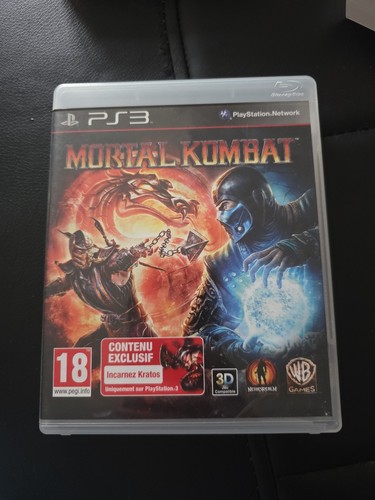 Boitier mortal konbat ps3 - mortal,