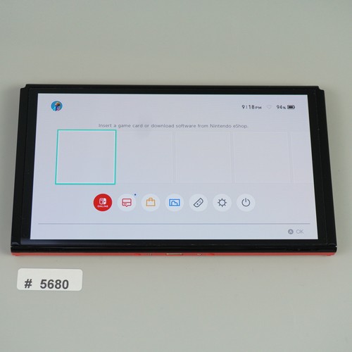 Nintendo switch oled mario red - nintendo,