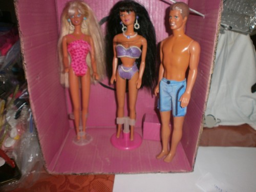 Lot barbie ken kayla pearl - ken,