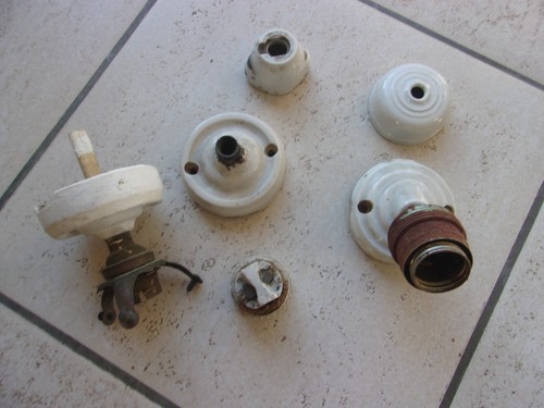 Lot platines plafonniers - lot,