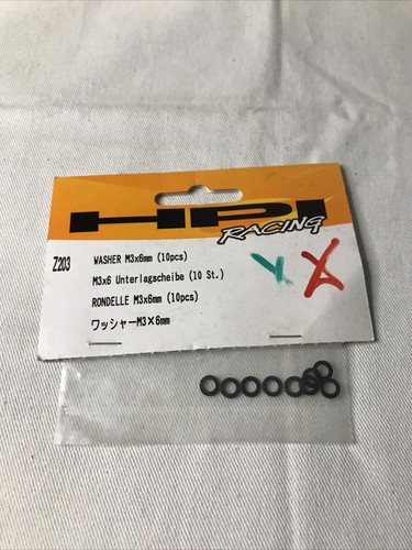 Hpi z203 laver m3x6 - hpi, (10pcs)