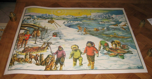 Ancienne affiche scolaire mdi - ancienne,