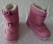Bottes rose de neige fourrées pour filles, Decathlon, 22-23