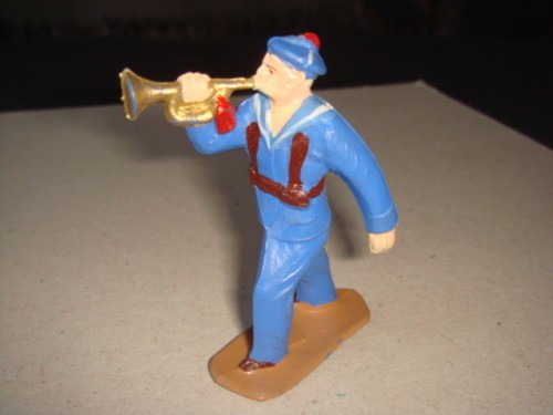 Figurine minialuxe marin bleu - figurine,