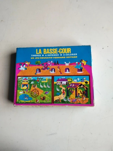 Basse cour timbres à - basse-cour,