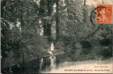 *76015 cpa 91 Savigny sur Orge - Bords de L'Orge