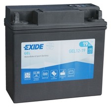 Batterie moto Exide Bike Gel12-19 G19 51913 12V 19Ah