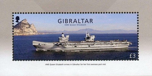 Gibraltar 2018 ship - hm, queen