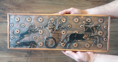 Embossed copper enamel - embossed,