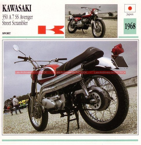 Kawasaki 350 avenger - kawasaki, ss