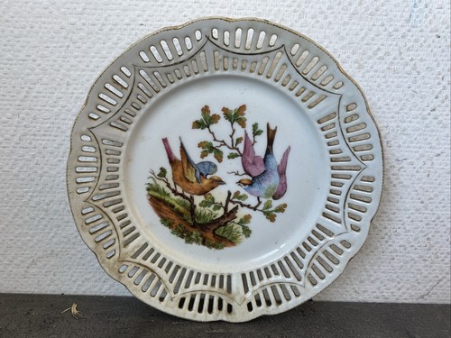 Ancienne assiette décorative - assiette,