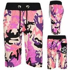 Shorts Chino Camouflage Rose