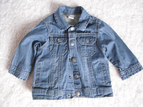 Jolie veste jean bebe fille - en,