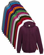 Sweat À Capuche Uni Orange