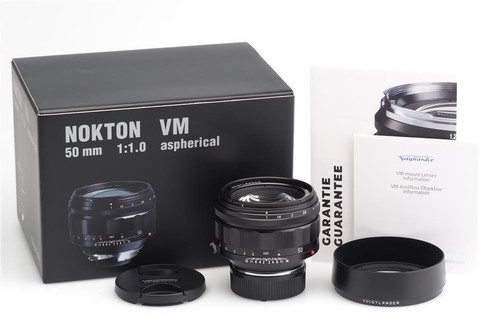 Voigtländer nokton 50mm vm - 1/50mm,