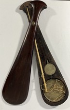 Balance à opium en bois