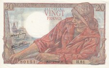 20 Francs - Pêcheur -