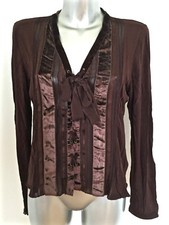 luxueux haut viscose stretch AALLARD DE MEGÈVE taille 3 40fr  i44 EXCELLENT ÉTAT