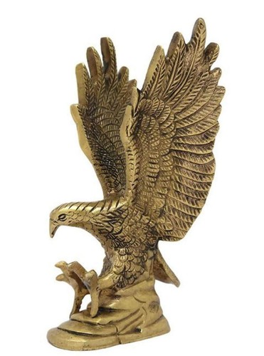 Sculpture aigle doré en - sculpture, d'aigle