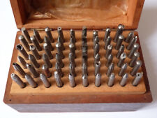  ANCIEN COFFRET BOIS D'ACCESSOIRES POUR POTENCE D'HORLOGER 19e siècle clock