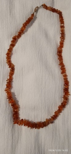 Collier ancien en ambre - ,