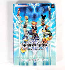 Guide Book KINGDOM HEARTS II 2 Final Mix Sony Playstation 2 PS2 Jap Japan