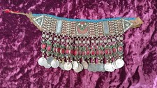 Collier Indien ethnique ancien, bel objet de collection, rare.