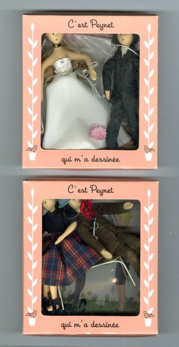 Lot poupées peynet - lot, agenda