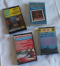 4 cassettes audio ( divers ) (
