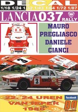 DECAL LANCIA 037 RALLY