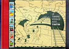 Le timbre voyage avec Tintin.  J.M. Coblence. LA POSTE MOULINSART 2007. Neuf