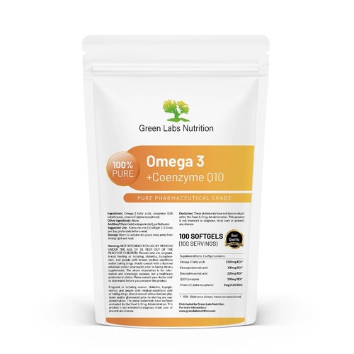 Oméga 1000 coenzyme - mg,