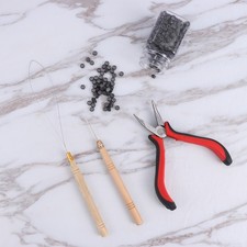  Kit Coiffure Professionnel Outils D'extension De Cheveux Trousse À