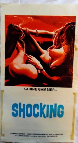 Locandina playbill shocking - playbill,
